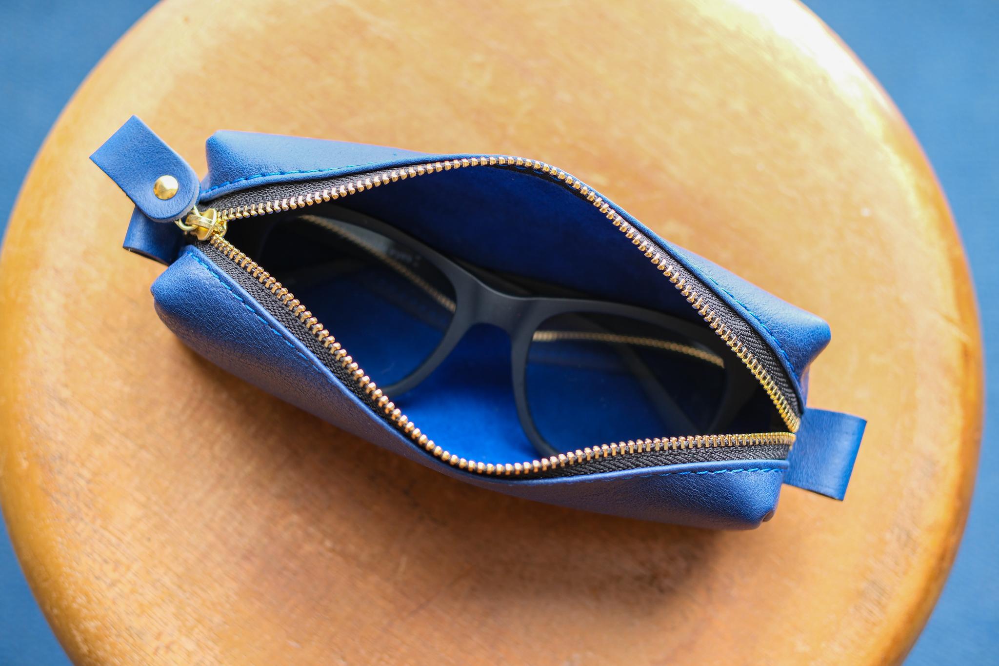 《GINO》本革レザーペンケース｜シンプルな大人の筆箱・ファスナーポーチ《3colors》 | 5枚目