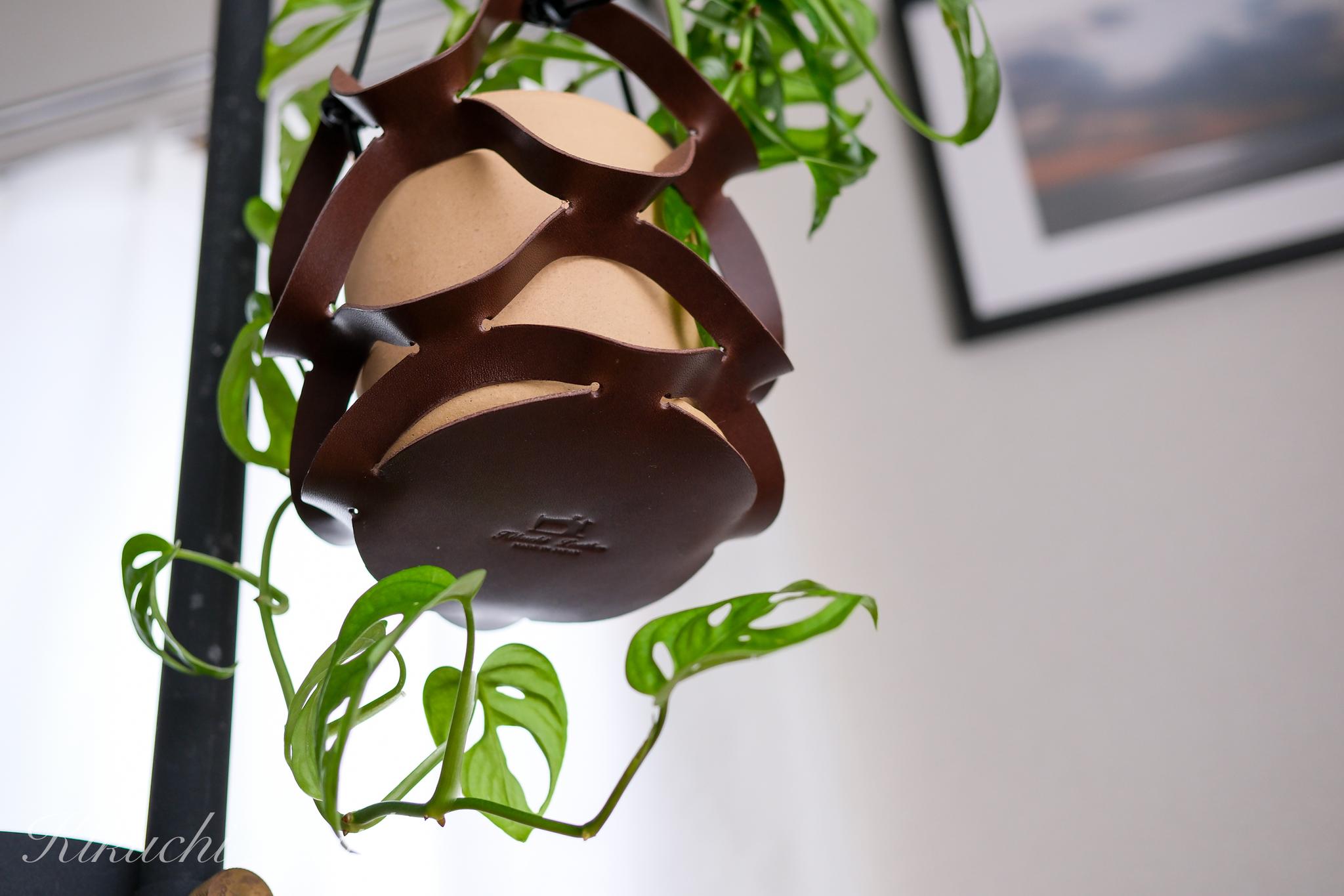 《RIVER》レザープラントハンガー – Structure Model《2colors》 | 3枚目