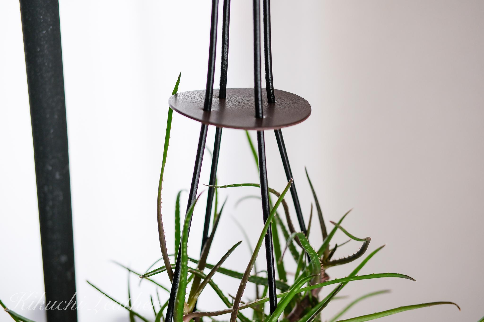 《RIVER》レザープラントハンガー – Structure Model《2colors》 | 5枚目