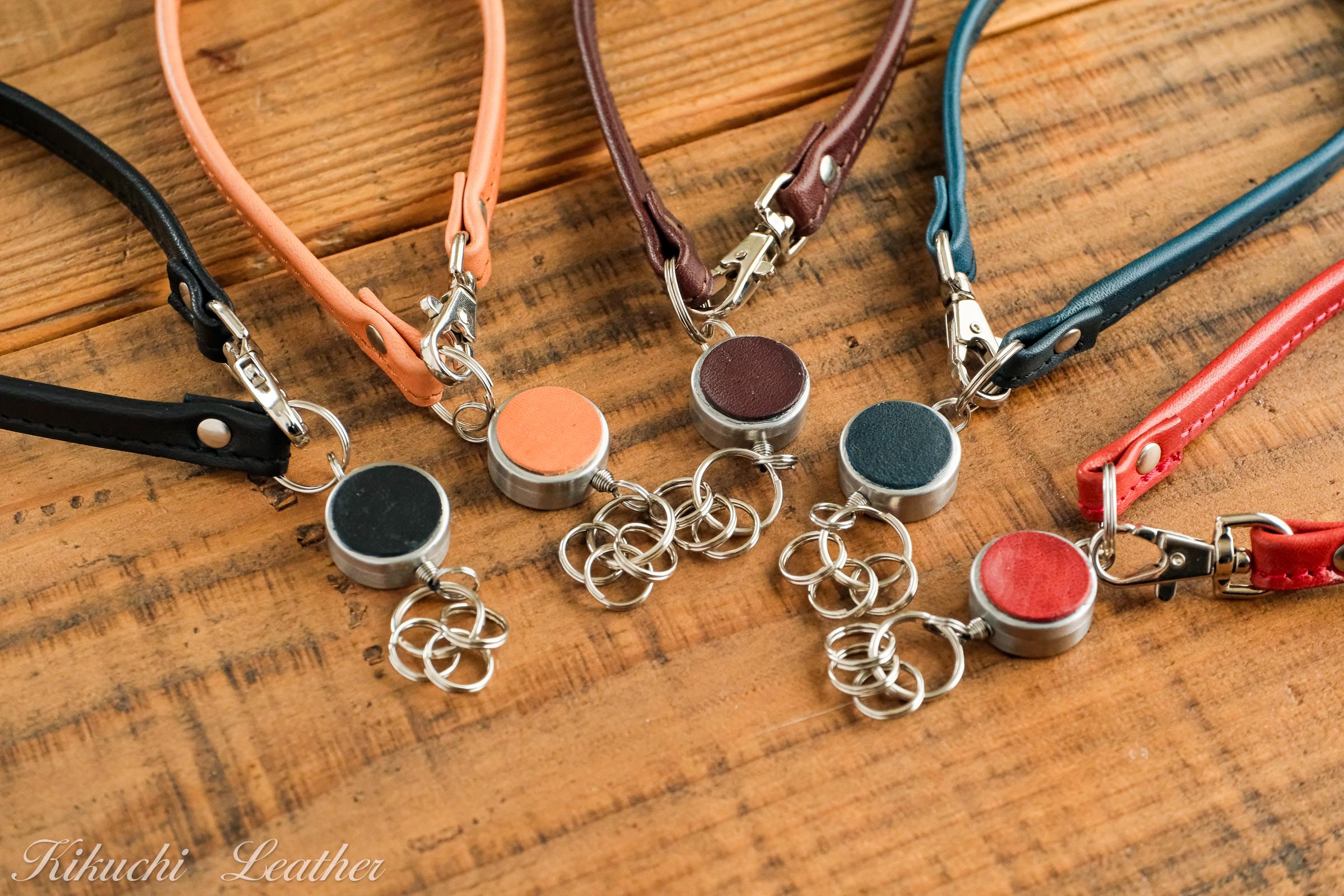 《CAVALLO》レザーリールストラップ《5colors》1枚目の画像