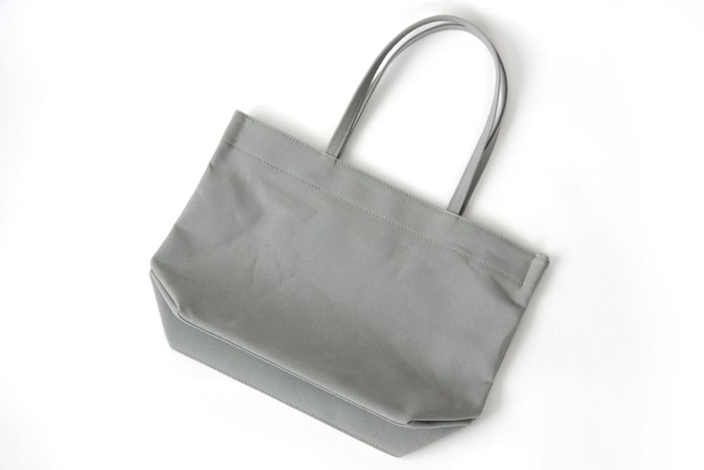 一点もの《Canvas》Simple tote Bag グレー LE150