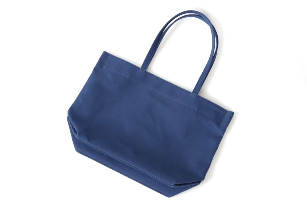 一点もの《Canvas》Simple tote Bag ネイビー　LE1521枚目の画像