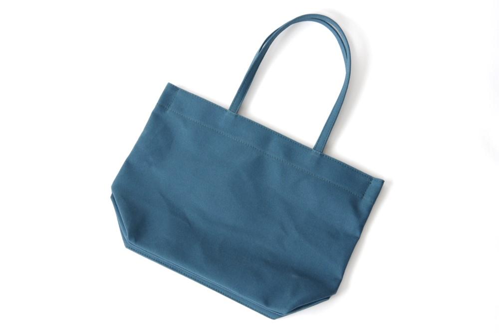 一点もの《Canvas》Simple tote Bag ミネラルブルー　LE1531枚目の画像