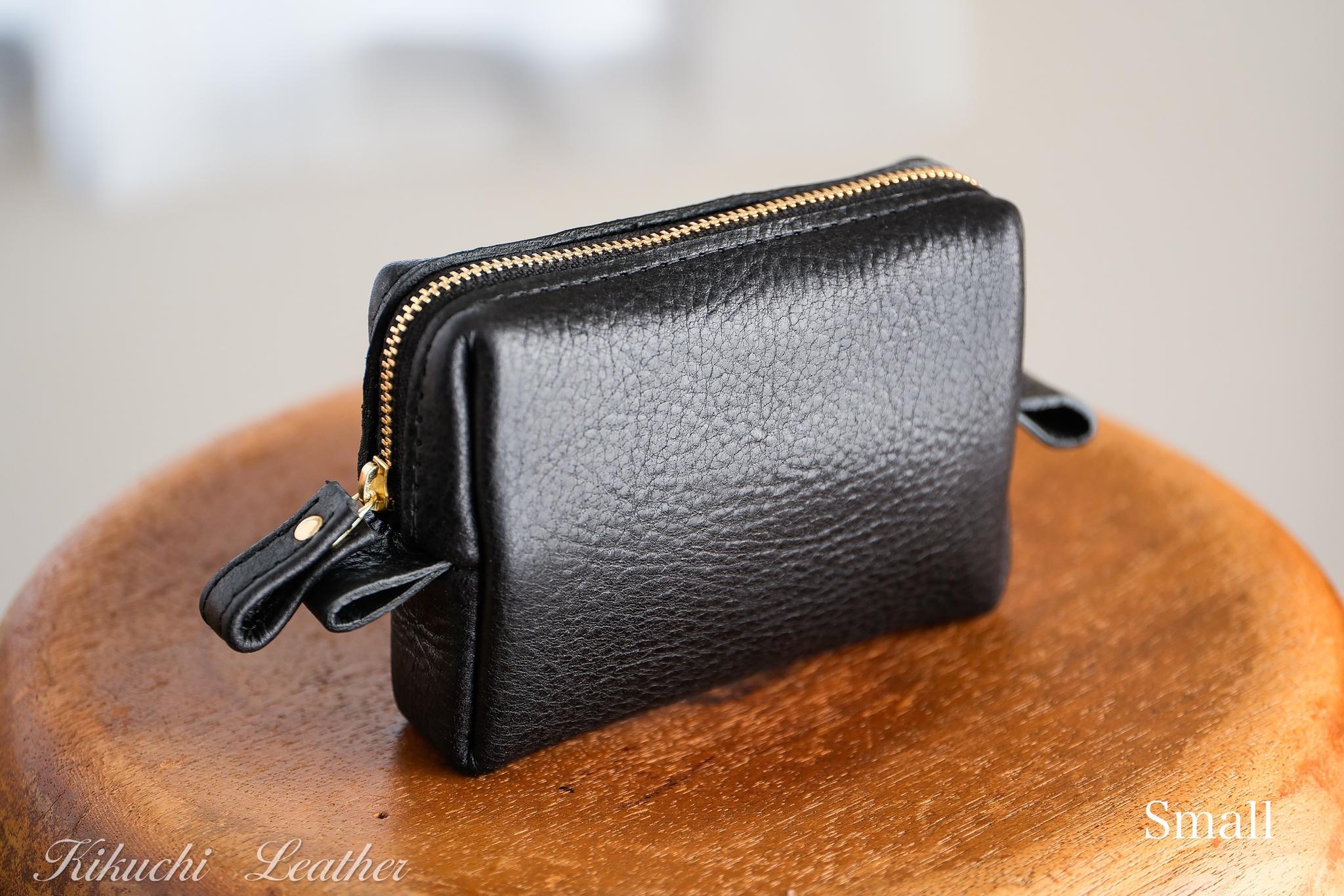 《GINO》ボックスファスナーポーチ（for Camera & Gadget）《3colors》Sサイズ1枚目の画像