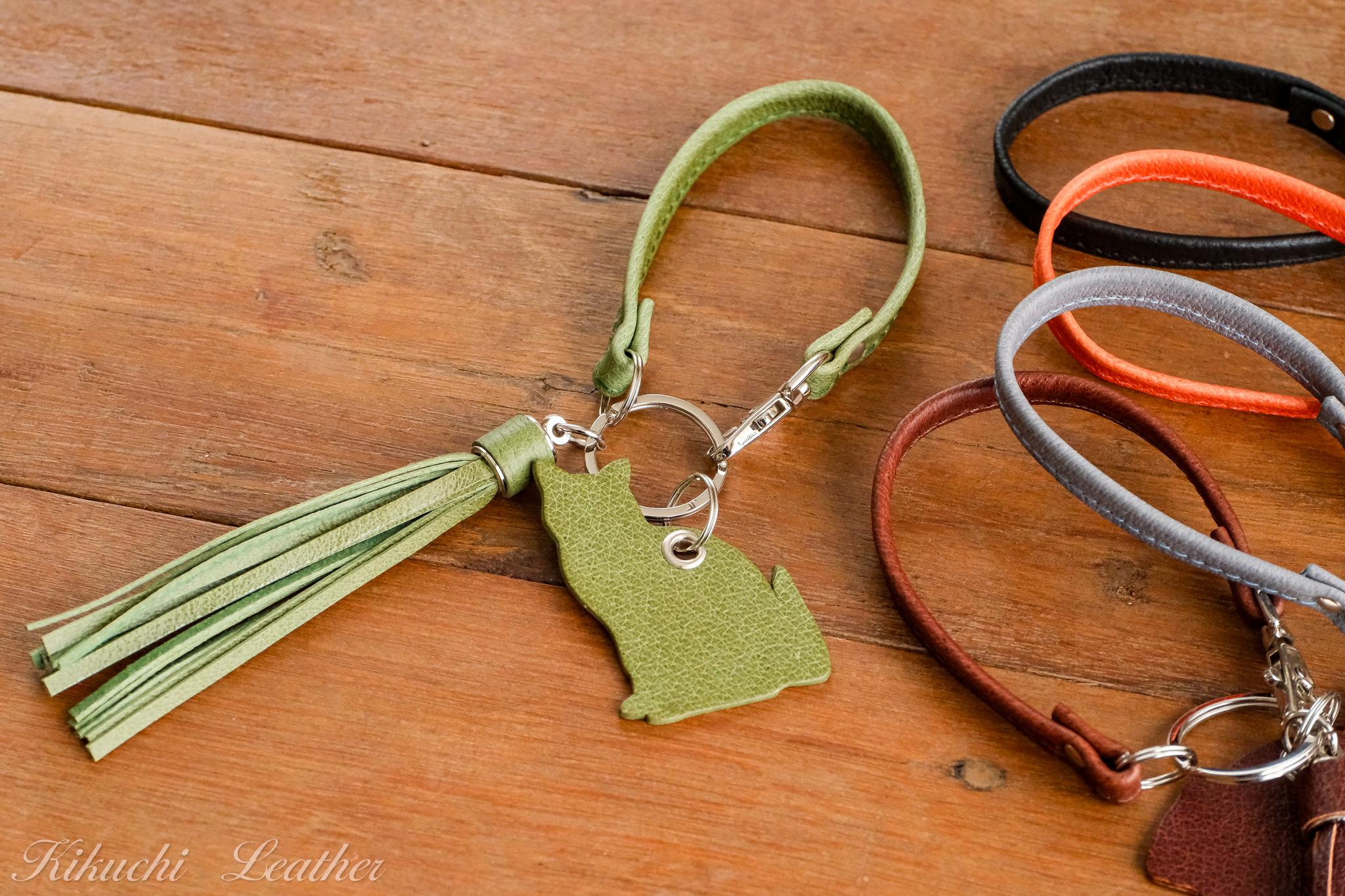 《RUSSETY》レザータッセルストラップ《5colors》1枚目の画像